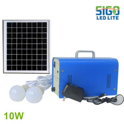 5-50W mini sistema de iluminação solar para casa
